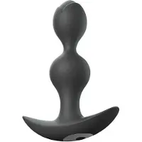 Love to love - Twinny Bud - Buigbare Vibrerende Buttplug - Zwart