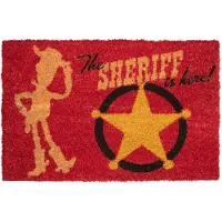 Grupo Erik Deurmat Toy Story 40 X 60 Cm Pvc/kokosvezel Rood