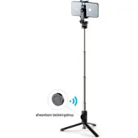 FIXED Snap Selfie Stick en statief voor Mobiel en Camera, Selfiestick and Tripod for Camera and Smartphone, bluetooth afstandsbediening, remote control