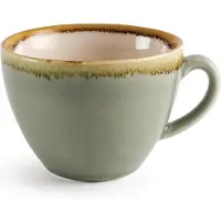 Olympia Kiln Cappuccinokopjes | Mosgroen | 23cl | 6 stuks