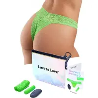 Love to love - Vibrerend Slipje - Secret Panty 2 - Geel