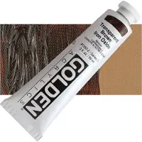 Golden Artist Colors Heavy Body Acrylverf Transparent Brown Iron Oxide 59 ml 1 stuk