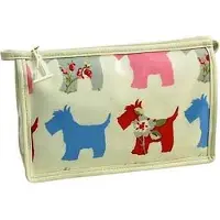 Vagabond -Toilettas-Holdall " Scottie " 4242-afmeting 24 x 7 x 15 cm.