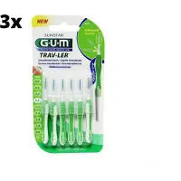 Gum Travler Ragers - 1.1mm Groen - 3 x 6 stuks