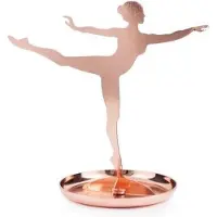 Kikkerland copper ballerina sieradenrekje