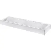 Delabie MINERALCAST collectieve wastafel wandmodel 1800 mm
