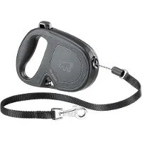 Ferplast rollijn Flippy One 14,7 cm 4,5 meter nylon zwart