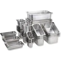 Aps Gastronormbak - GN Bak - RVS - 8,75 Liter - Vaatwasserbestendig - Breukvast - Stapelbaar