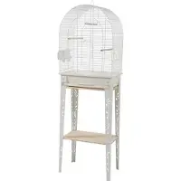 Zolux vogelkooi patio met standaard wit