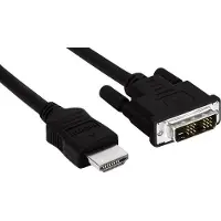 Hama HDMI-DVI-D Kabel 5 Meter