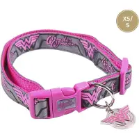 Cerdá Honden Halsband WONDER WOMAN - XS/S (Lengte 22-35cm - Breedte 1.5cm)