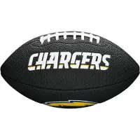 Wilson F1533XB Black Edition NFL Mini Soft Tou Team Chargers voor Sport Fanzone