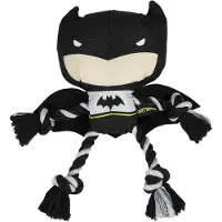 Batman Rope Dog Toy Zwart