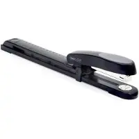 Rapesco lange arm nietmachine Manta Ray, zwart
