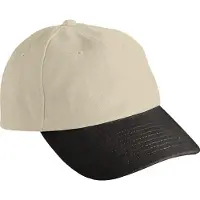 Myrtle beach Volwassenen Unisex 6 Panel Raver Cap (Licht kaki/zwart)