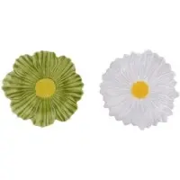 Bordallo Pinheiro Maria Flor Set van twee borden -