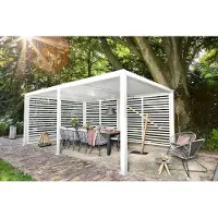 Suns Maranza Shutter 540 cm Wit voorkant links