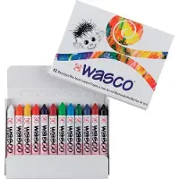 Talens Wasco set 12 kleuren krijtjes waskrijt waspastels