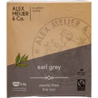 Alex Meijer Earl Grey Grote displaydoos 100 Theezakjes 1,5 gram