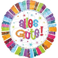 Amscan Folieballon Birthday Alles Gute 43 Cm