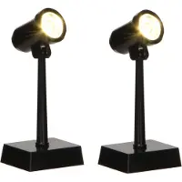 Luville Collectables Spotjes 2 stuks met verlichting - 3 x2 x 7 cm
