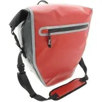Beck DRY Large waterdichte fietstas Kleur: rood