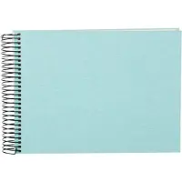 Goldbuch - Spiraalalbum Bella Vista - 24x17 cm - Aqua met witte pagina’s