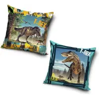 Carbotex Sierkussenhoes - - Rex, Met Ritssluiting, Polyester, Zonder Vulling - Dierenprint - 40 Cm X 40 Cm