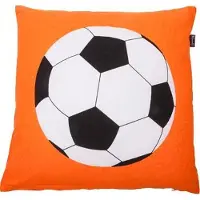 In the Mood Oranje Voetbal Kussen 45 x 45 cm - 2 stuks