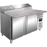 Saro Pizzawerkbank Saro, 8x1/3GN, 150(b)x114(h)x85(d), 230V