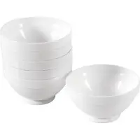 WEPLAY Dessert kom hardglas set van 6 stuks