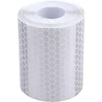 ABC-led Reflecterende tape - WIT - 3 meter rol - 5cm breed