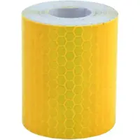 ABC-led Reflecterende tape - ORANJE - 3 meter rol - 5cm breed