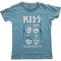 Ginza.se Kiss - Made For Lovin' You Heren T-shirt - XS - Blauw