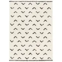 Acaza Tapijt - Vloerkleed - 160 x 230 cm - Gebroken Wit