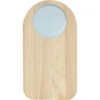 Tak Design Sade Snijplank - Hout - 27,2 x 15 cm - Pastel Mint