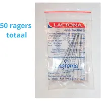 Lactona Interdentaal Ragers - X-Large 10mm - Transparant - 10 gripzak x 5 stuks - Voordeelpakket