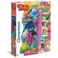 Clementoni Trolls groeimeter puzzel