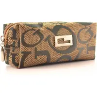 Gerard Brinard make-up boxje jacquard boxje bruin - 1 rits