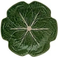 Bordallo Pinheiro Serviesset Cabbage vier dinerborden koolservies