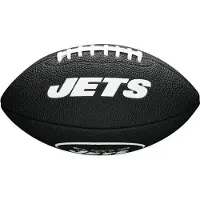 Wilson F1533XB Black Edition NFL Mini Soft Touch Team Jets voor Sport Fanzone