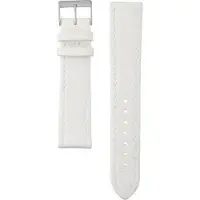 Morellato Horlogebandje - horlogeband U2195 Tipo Locman - leer - Wit - bandbreedte 20.00 mm