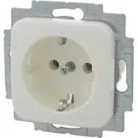 Busch-Jaeger Reflex Wandcontactdoos - Randaarde - Inbouw - polarwit - 10 stuks