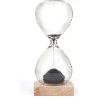 Kikkerland HOURGLASS MAGNETIC SAND