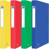 Oxford Elba Eurofolio ringmap, voor ft A4, 2 ringen, geassorteerde kleuren - 10 stuks