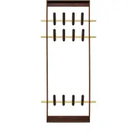 We Do Wood Coat frame - Gerookt eikenhouten kapstok - H150 x B53 x D7 cm