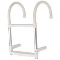 Lalizas Aluminium Ladder Wit,Zilver 2 Steps
