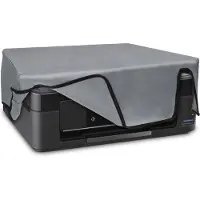 Kwmobile hoes geschikt voor Epson Expression XP 255 - 455 - Beschermhoes voor printer - Stofhoes in lichtgrijs