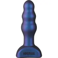 Hueman Space Inveder - anaal vibrator - oplaadbaar en waterdicht - paars