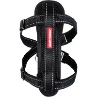 EzyDog Harnas Neopreen Zwart Xxl 41+ Kg Wandel/autoharnas - (605.0323) (XL, Hond, Hondensport), Kraag + Leiband